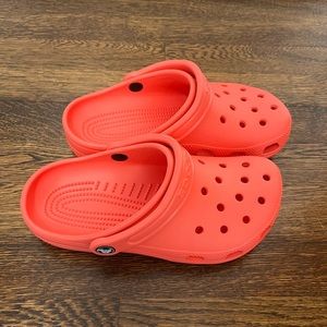 Watermelon crocs! Like new!